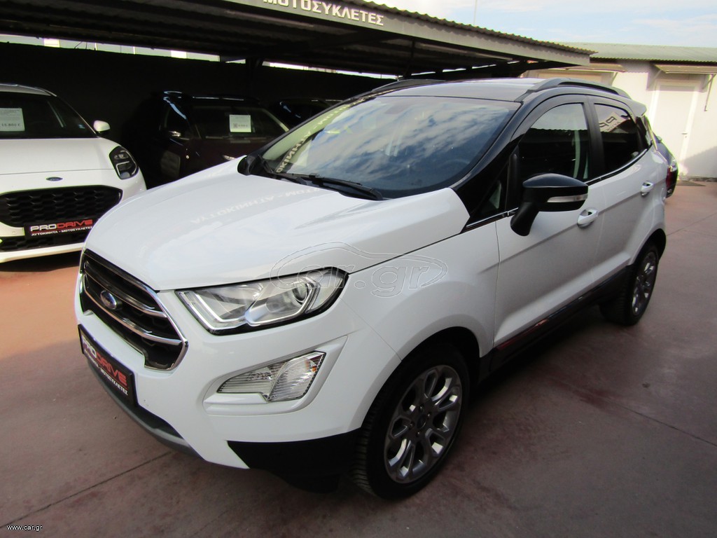 Ford EcoSport 2019 ST LINE X  ΟΡΟΦΗ ΔΕΡΜΑ  ΚΛΙΜΑ NAVI PARKTRONIC ''PRODRIVE''