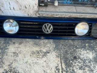 VW Golf ‘84-91 Μάσκα εμπρός (Με προβολείς) ΓΝΗΣΙΑ 191853653-thumb-1