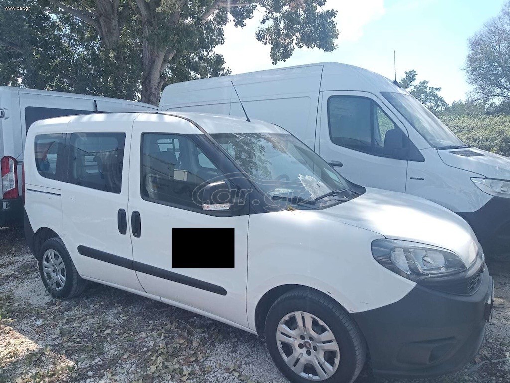 Fiat Doblo 2022 DOBLO 1.6 Multijet ΕΠΑΓΓΕΛΜΑΤΙΚΟ VAN Ν.1 5θεσιο A/C EURO 6D