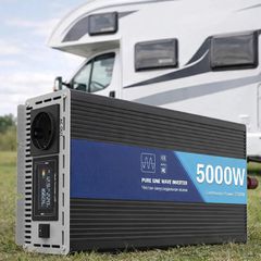 Inverter Καθαρού Ημιτόνου 12V σε 220V – 5000W με Οθόνη