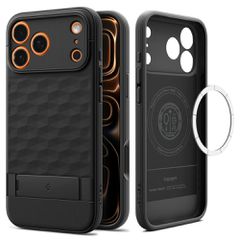 Θήκη Spigen Parallax S Magsafe για Apple iPhone 17 Pro Max Ματ Μαύρη