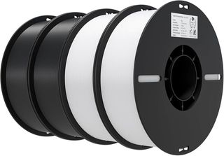 Creality EN-PLA Value Pack 4kg - 2 Χ Black & 2 Χ White - Ender Filament 4kg 1.75 (3301010473)