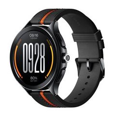Xiaomi Watch Leather Strap (White/Brown/orange)-thumb-2