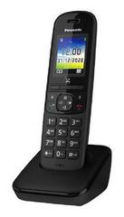 Ασύρματο Ψηφιακό Τηλέφωνο Panasonic KX-TGH710 EU Μαύρο με Έγχρωμη Οθόνη 1.8'' Ανοιχτή Ακρόαση Φραγή Κλήσεων και Δυνατότητα Baby Monitor