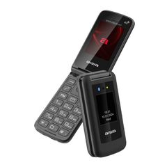 AIWA SLIM BT CLAMSHELL 2G FLIP-STYLE DUAL SIM PHONE BLACK/BLUE