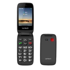 LAMTECH FLIP PHONE BLACK/BLUE/RED 2.8′ DISPLAY WITH BT, FM RADIO, SOS, 1400 mAh, GR MENU FLIP-X