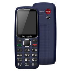 LAMTECH MOBILE PHONE 2.4′ GR DUAL SIM TINY L II BLACK/BLUE/RED-thumb-2