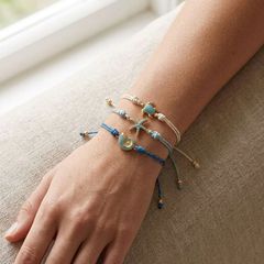 Βραχιόλι unisex χειροποίητο με charms-thumb-1