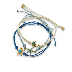 Βραχιόλι unisex χειροποίητο με charms