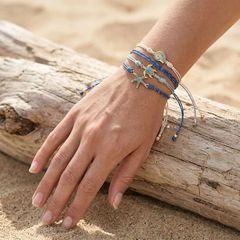 Βραχιόλι unisex χειροποίητο με charms-thumb-1