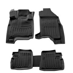 Race Axion - Πατάκια Για Citroen C-Zero 2009-2014 / Mitsubishi i-MiEV 2009-2021 / Peugeot iOn 2009-2014 5πορτο Λάστιχο Σκαφάκια Προστατευτικά Με Κουμπώματα Για Επιβατικά Αυτοκίνητα - 5 τεμ. (5013155/S