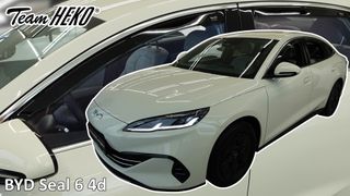 Heko – Ανεμοθραύστες Παραθύρων για BYD Seal 6 Sedan 4πορτο 2024 > (Εμπρός & Πίσω) – 4 Τεμ. (ANEM.SET11318)