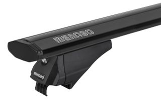 MENABO ΜΠΑΡΕΣ ΟΡΟΦΗΣ ΑΛΟΥΜΙΝΙΟΥ LEOPARD XL BLACK 135 cm ΣΕ ΜΑΥΡΟ ΧΡΩΜΑ ΓΙΑ Kia Sportage (SL) 5 doors 2014>2016 ME FLUSH RAILS - 2 ΤΕΜ. (12360/MB)-thumb-1