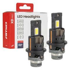 AMiO - Λάμπες LED XD PRO Series D4S/D4R 12V 152W 15.878lm 6.000K Full Can-Bus Plug με Ψύκτρα - 2 Τεμ. (04682/AM)