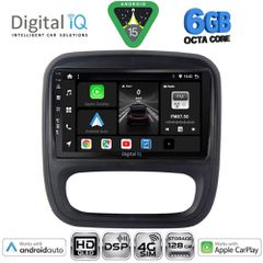 DIGITAL IQ BXF 17499_CPAA (9inc) MULTIMEDIA TABLET for OPEL VIVARO – RENAULT TRAFIC – FIAT TALENDO – NISSAN NV 300 mod. 2014-2019 | Pancarshop