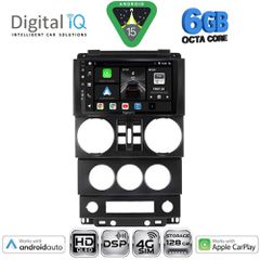 DIGITAL IQ BXF 17294_CPAA (9inc) MULTIMEDIA TABLET for JEEP WRANGLER mod. 2006-2011 | Pancarshop