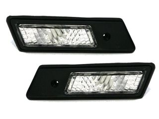Φλας BMW E36 / E34 / E32 - μαύρο - σετ 2τμχ.