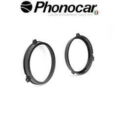 PHONOCAR 03.824 Βασεις Ηχειων Fiat Panda Mod.2003>12 Πισω Θεσεις 165mm.