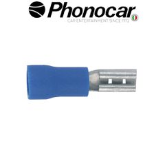PHONOCAR 04.514.2 Ακροδεκτες Με Επικαλ. 2,8mm 10 Τεμ