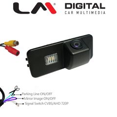 LM DIGITAL BC VW07 Κάμερα Πλαφονιέρας Αναλογική Cvbs, 170Ο Με Connector Rca, 12V