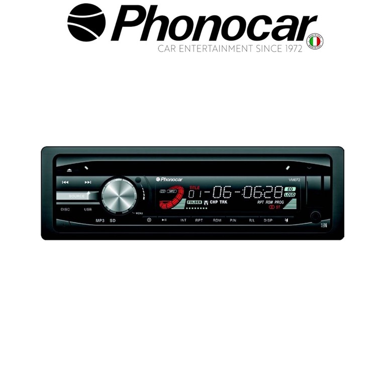 PHONOCAR VM 072 DVD Player 1-Din