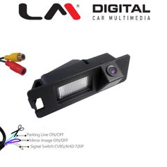LM DIGITAL BC NIS-T03 Κάμερα Πλαφονιέρας Αναλογική Cvbs, 170Ο Με Connector Rca, 12V