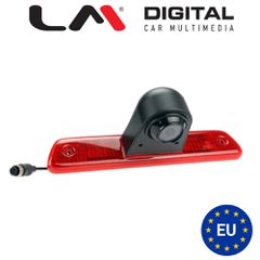 LM DIGITAL BC FT-T SCUDO Κάμερα Για 3Ο Stop Αναλογική Cvbs, 170Ο Με Connector Rca, 12V