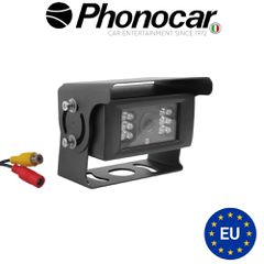PHONOCAR BC VM280 Κάμερα Πίσω Λαβής Αναλογική Υψηλής Ευκρίνειας, 130Ο Με Connector Rca, 12V