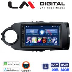 LM DIGITAL LM ZP4766 GPS Toyota Yaris Mod. 2015> 2020 Για Εκδοσεις Με Cd Αν Το Όχημα