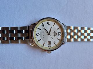 Orient Date Automatic ER27-C3-A Glass Back. Made in Japan. Αυτόματο ρολόι.