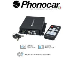 PHONOCAR VM 297 Dvr Ιδανικό Για 24H Παρακολούθη Σε Αυτοκίνητα Και Βαρέα Οχήματα Με Τροφοδοσία
