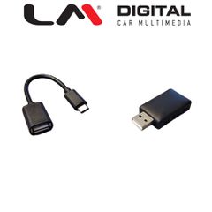 LM DIGITAL LM CP1000 WIRELESS Aνταπτορας Για Μετροπη Ολων Των Ενσυρματων Carplay Και Android Auto Σε Ασυρματο