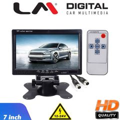 LM DIGITAL MR HH072 7Inc Μονιτορ High Definition 1080P, Με 2 Εισόδους Για 2 Κάμερες