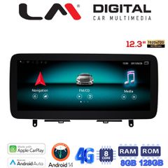 LM DIGITAL LM G265M12 Oem 12,3Inc Benz C W204 Mod. 2007> 2011 Android 14 Cppa