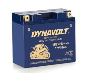 DYNAVOLT Μπαταρία Μοτοσυκλέτας YT12B MG12B-4-C NANOGEL 220CA 155CCA