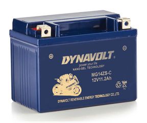 DYNAVOLT Μπαταρία Μοτοσυκλέτας YTZ14 MG14ZS-C NANOGEL 400CA 245CCA
