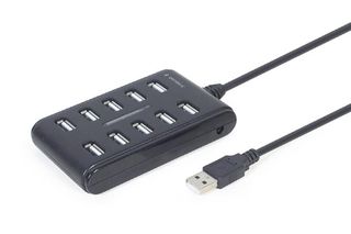 I/O HUB USB2 10PORT/UHB-U2P10P-01 GEMBIRD
