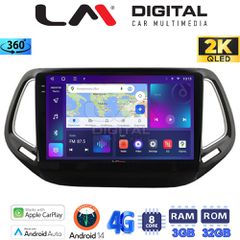 LM DIGITAL LM ZD8253 GPS Oem Για Jeep Compass 2017