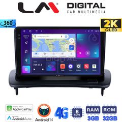 LM DIGITAL LM ZD8387 GPS Oem Για Volvo S40 – C30 – C70 Με 8Core 3Gb/32Gb Και