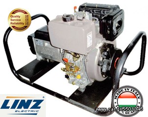 ΓΕΝΝΗΤΡΙΑ ΠΕΤΡΕΛΑΙΟΥ ΜΕ MIZA 8KVA 230V LINZ 8000