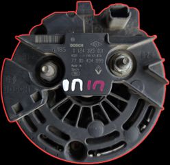 Δυναμό Bosch 0124325031 / 7700434899 για Renault Scenic - Megane - Clio 14V
