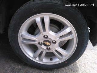 CHEVROLET AVEO 2008-2012 ΖΑΝΤΟΛΑΣΤΙΧΑ ΑΛΟΥΜΙΝΙΟΥ 15''