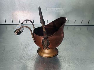 Vintage Χάλκινο Κασπώ / Διακοσμητικό Τζακιού
