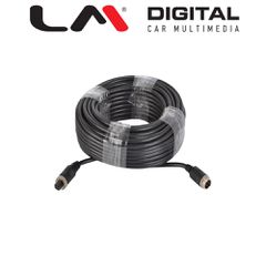 LM DIGITAL LM ACC C-AV15 4PIN Επεκταση Καλωδιου Καμερας 4Pin 15 Μετρα