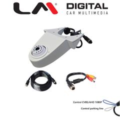 LM DIGITAL BC XAH909UW Καμερα Universal Για Φορτηγο Μαυρη Θεση Του 3Ου Στοπ, Ahd1080P 30Fps/Cvbs, 4Pin,