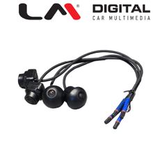 LM DIGITAL BC XH3603U Σετ 4 Κάμερες Για 360 Android Player 195Ο, Αναλυση 1920Η X 1080V,