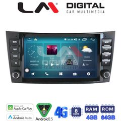 LM DIGITAL LM Q8090 GPS Oem Για 7Inc 8Core 4+64G W211 Mercedes Benz Android 15 Cpaa