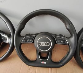 Τιμόνια Flat Bottom audi s3 a3 a4 tt a5-thumb-3