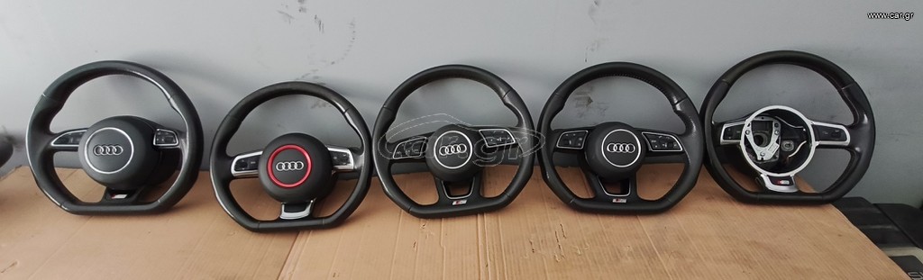 Τιμόνια Flat Bottom audi s3 a3 a4 tt a5