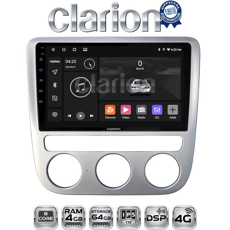 CLARION GL72488 Oem Για Vw Scirocco & Eos 2008